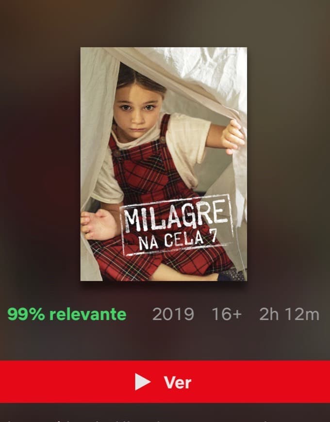 Moda Milagre na cela 7