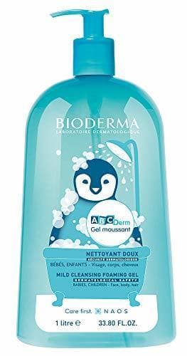 Beauty Bioderma Abcderm Moussant Gel Nettoyant Doux Bébés