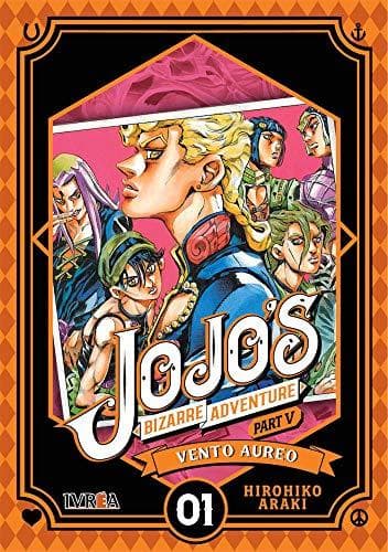 Book JOJOŽS BIZARRE ADVENTURE PART V VENTO AUREO