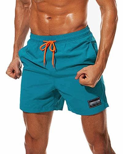 Product iMixCity Hombre Bañadores de Natación Pantalones Cortos Baño Bóxers Playa Shorts