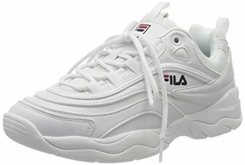 Fashion Fila Ray Low Wmn, Zapatillas para Mujer, Blanco