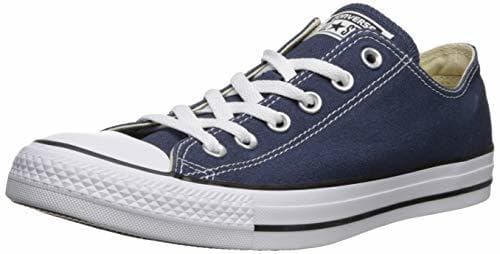 Moda Converse Chuck Taylor All Star Ox, Zapatilla, Navy Blue, Talla 11.5 US