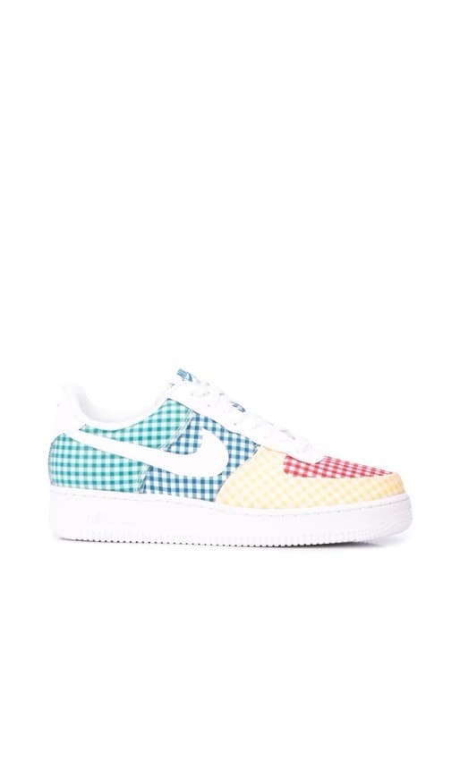 Moda Nike Air Force 1 gingham