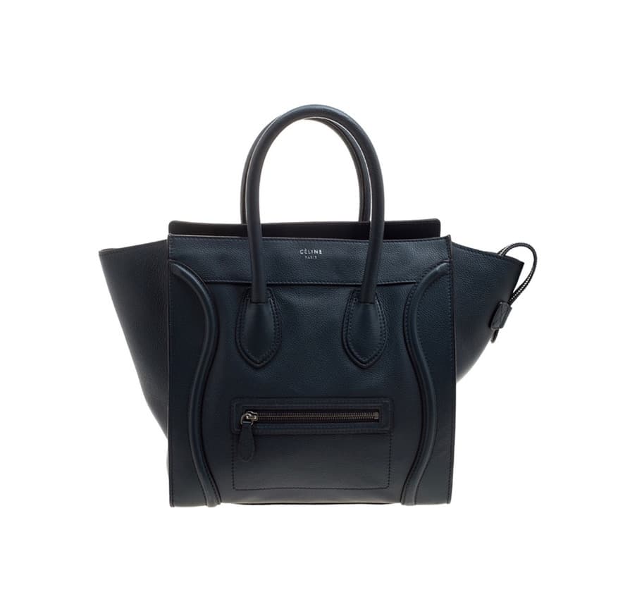 Product Celine Black Leather Mini Luggage Tote