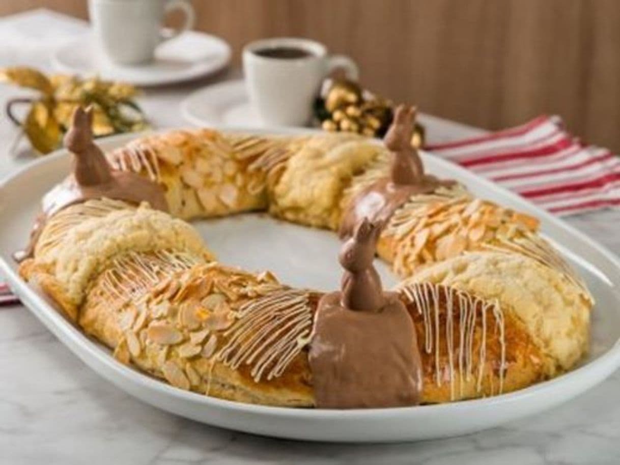 Moda Rosca de Reyes con Conejitos de Chocolate