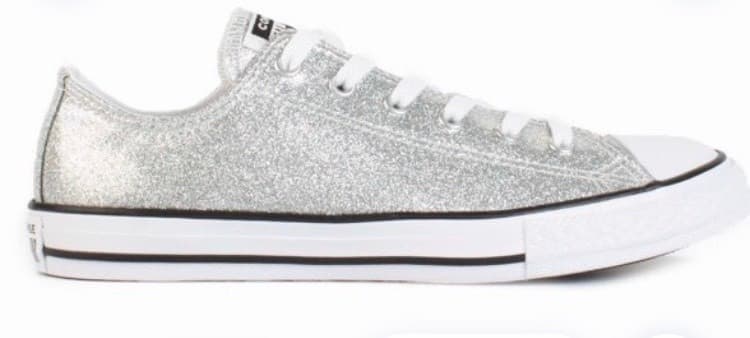 Moda All Star Converse Prateados 