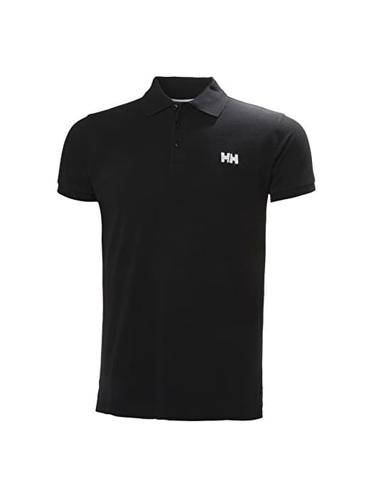 Fitness Helly Hansen Transat Polo, Hombre, Negro