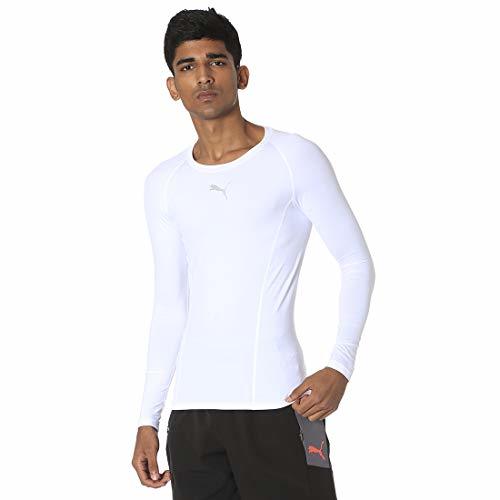 Product PUMA Liga Baselayer tee LS Camiseta Técnica, Hombre, Blanco