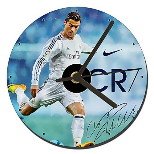 Place Cristiano Ronaldo Real Madrid CR7 Reloj CD Clock 12cm