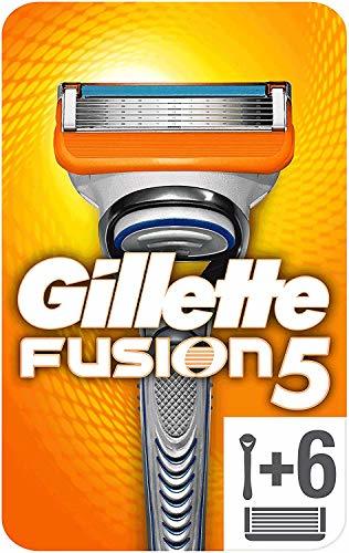 Belleza Gillette Fusion5 - Maquinilla de Afeitar con 6 Recambios