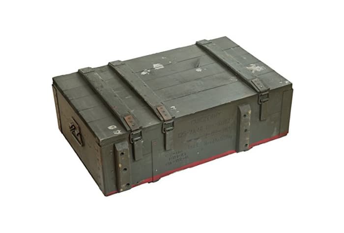 Producto Caja de municiones AD81 de aproximadamente 83 x 53 x 30 cm