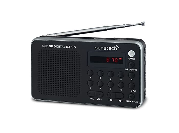 Electronic Sunstech RPDS32SL - Radio portátil digital