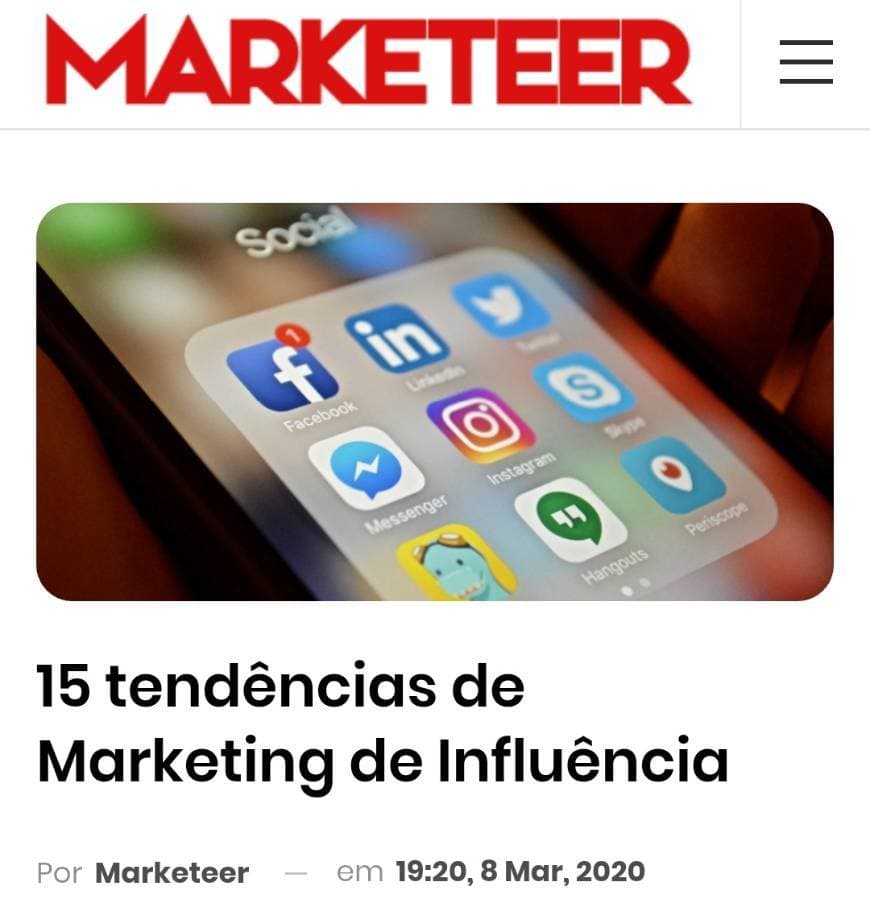 Moda 15 Tendências do Marketing de Influência 