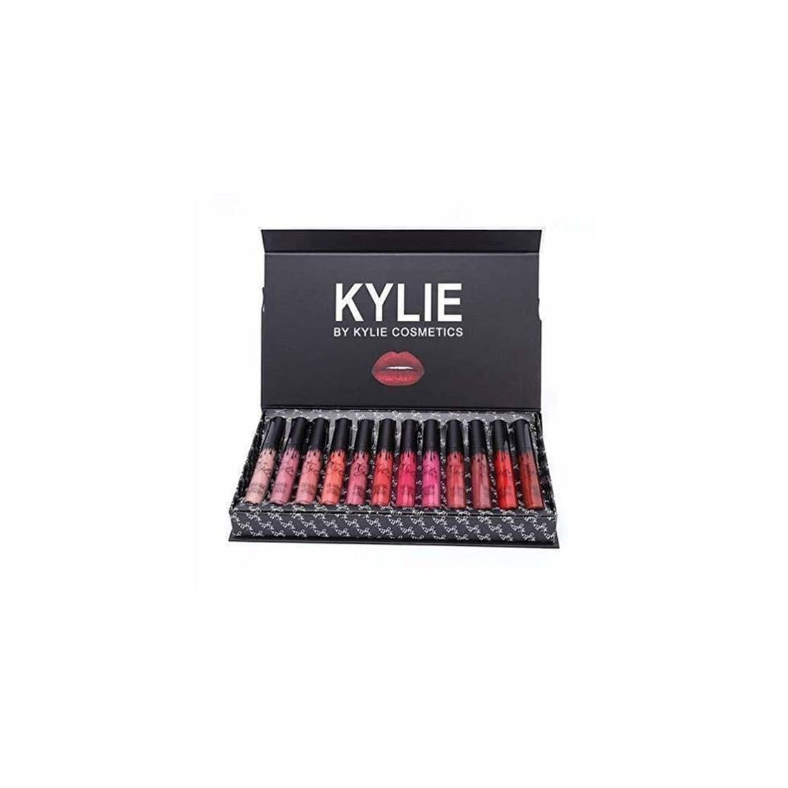 Product Hehilark Kylie 12 Piezas/Colores Kit de lápices labiales Mate portátil Hidratante Lip