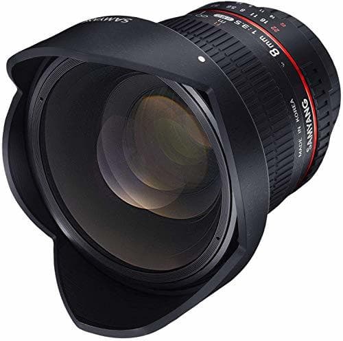 Electronic SAMYANG 8 mm f/3.5 UMC CS II fisheye lens