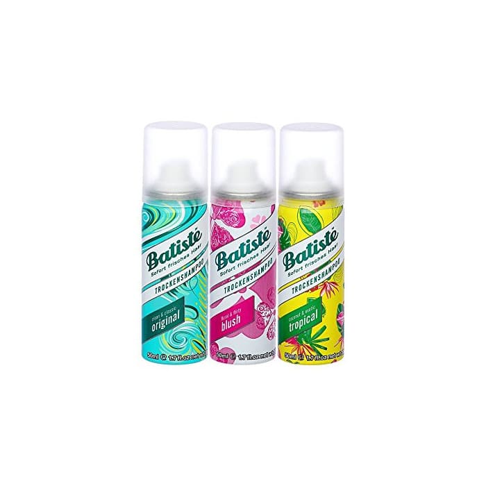 Beauty Batiste seco Champú Dry mini mix, fresca y aislamiento pelo para todos