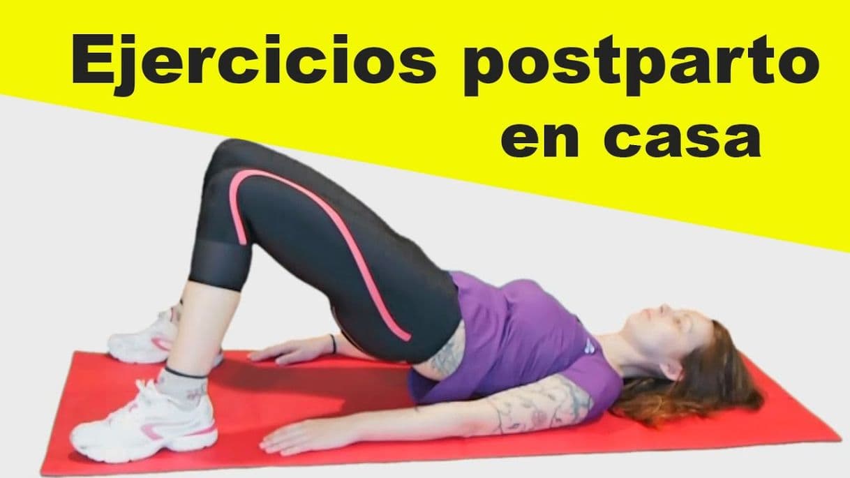 Moda Ejercicios postparto en casa, para recuperar la figura después del ...