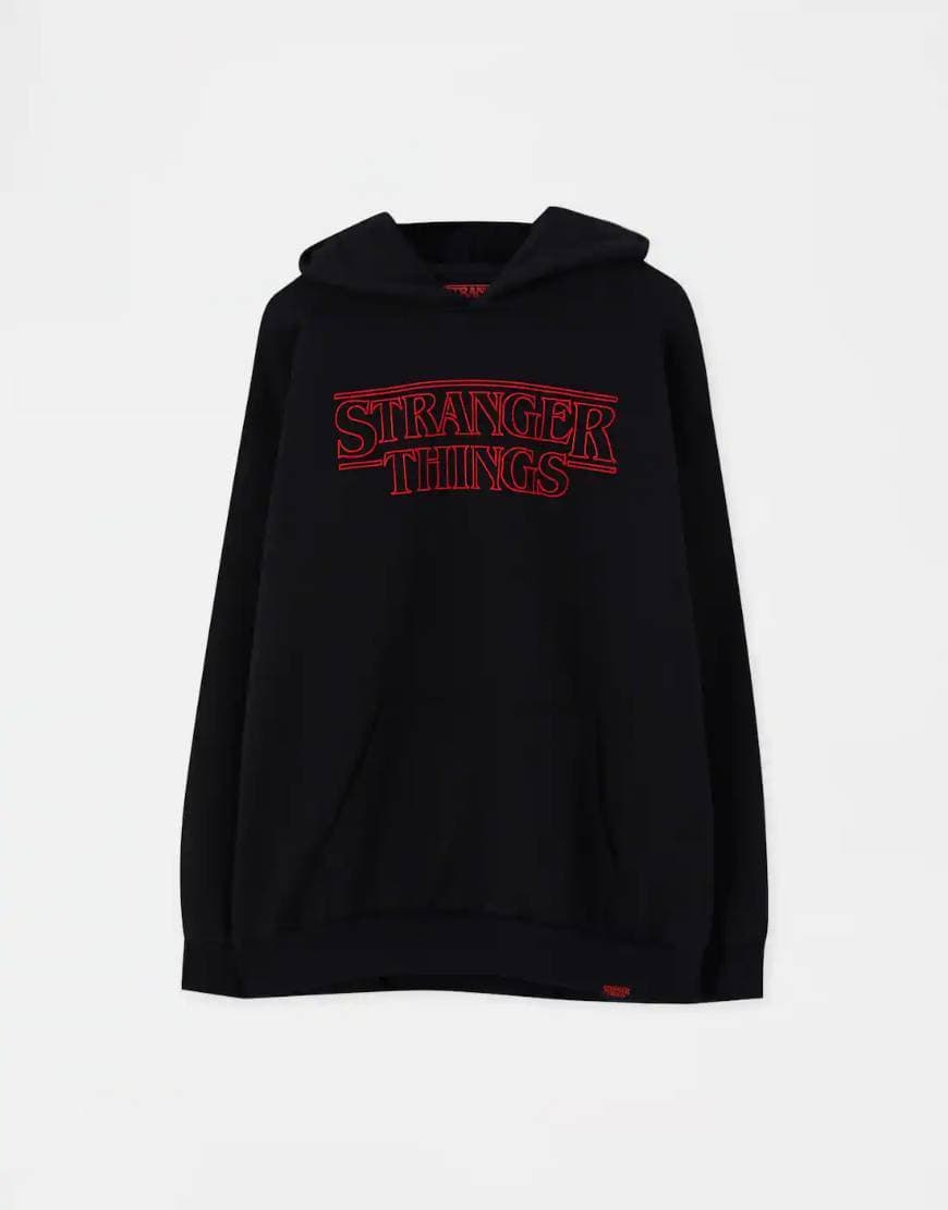 Moda Sweatshirt Stranger Things 3 com bordado
 