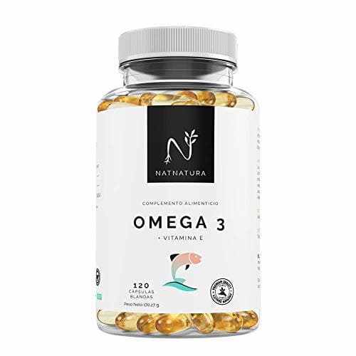 Belleza Omega 3+Vitamina E. Alta dosis de ácidos grasos Omega 3