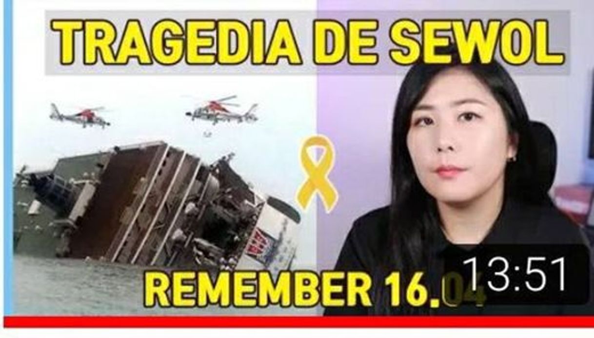 Fashion La TRAGEDIA del FERRY SEWOL en COREA del SUR 🎗️Qué ...