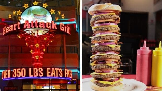 Restaurants Heart Attack Grill