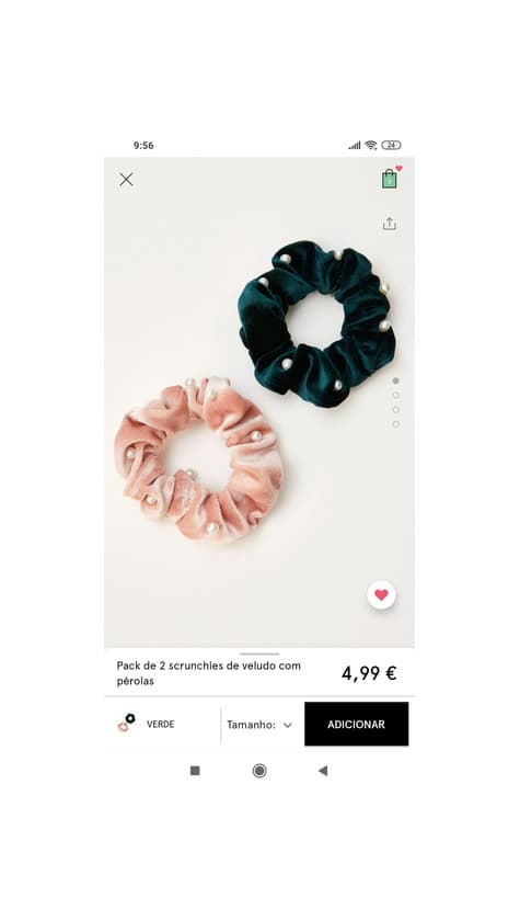 Producto Scrunchies Pull & Bear