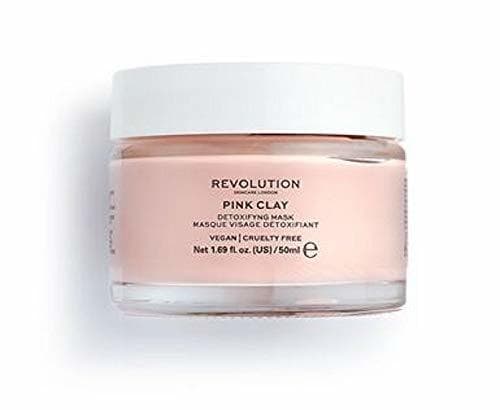 Beauty Máscara facial desintoxicante de arcilla rosa Revolution Skin