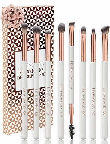 Beauty Lily England - Set de Pinceles de Maquillaje Los 8 Mejores Pinceles