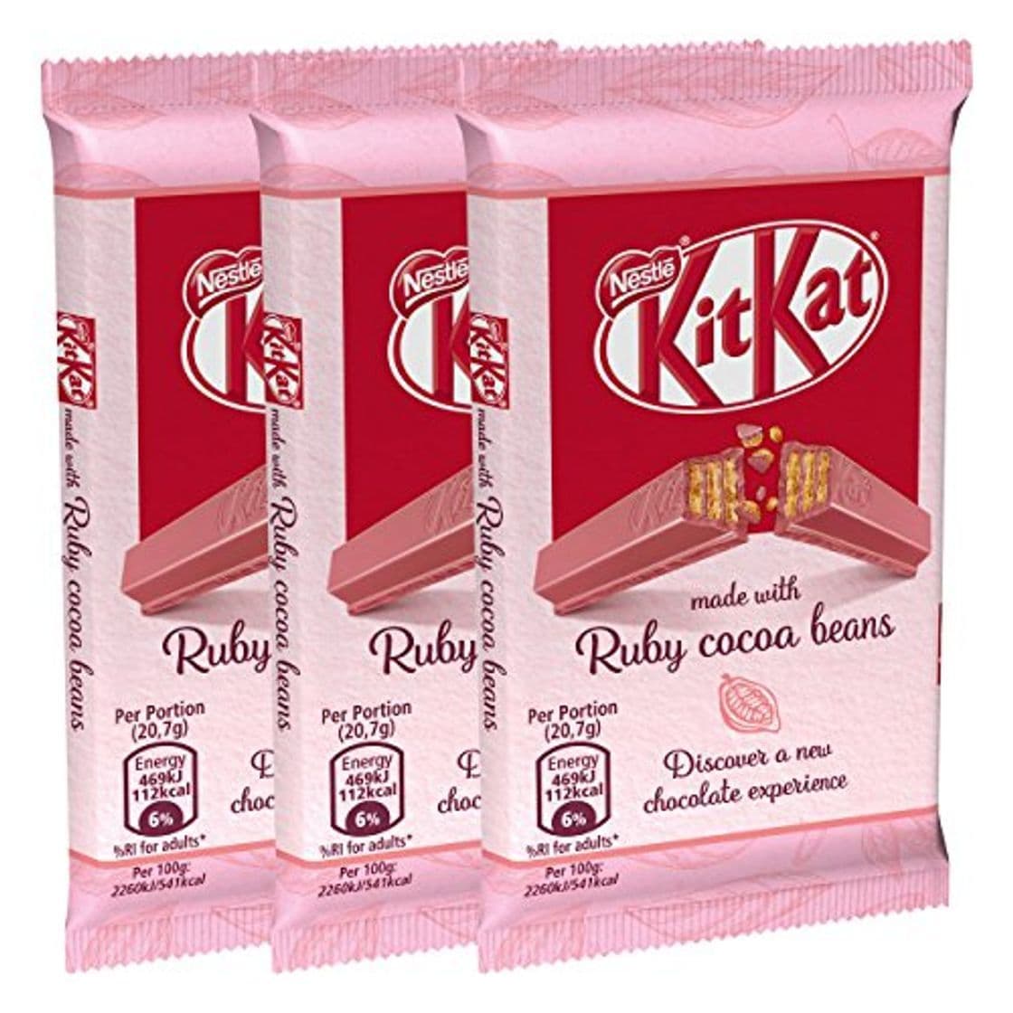 Producto Kit Cat Nestlé Ruby Cocoa Beans