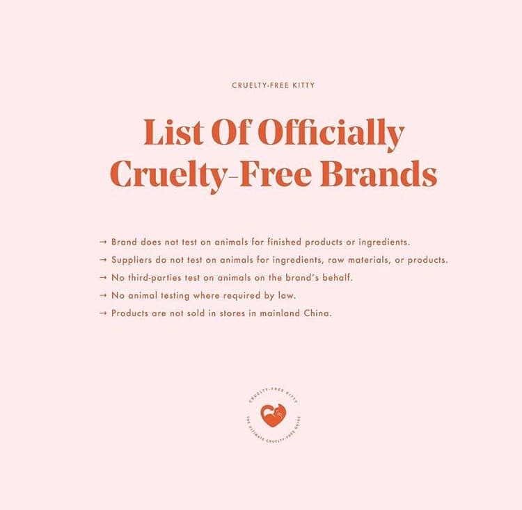 Moda MAIS MARCAS CRUELTY FREE