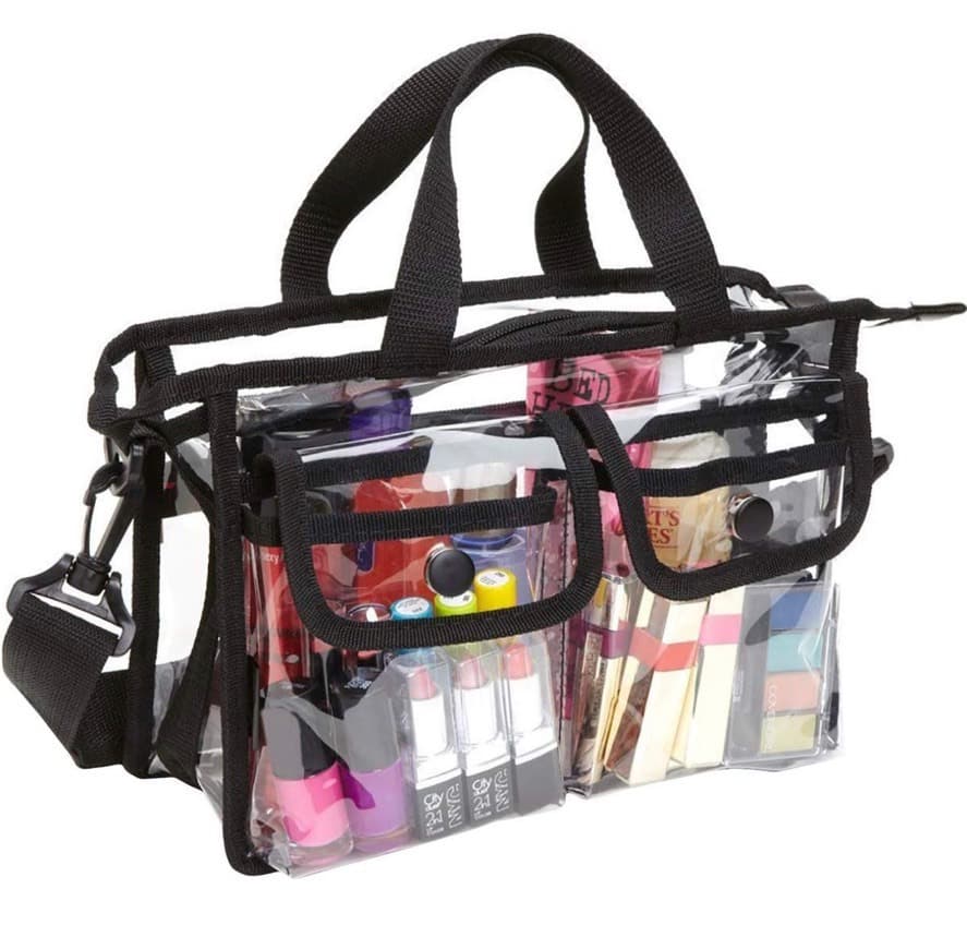 Fashion THEE Bolsa Transparente Impermeable de Coméstico Organizador