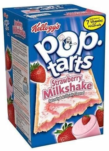 Product Kelloggs Strawberry Milkshake pop tarts