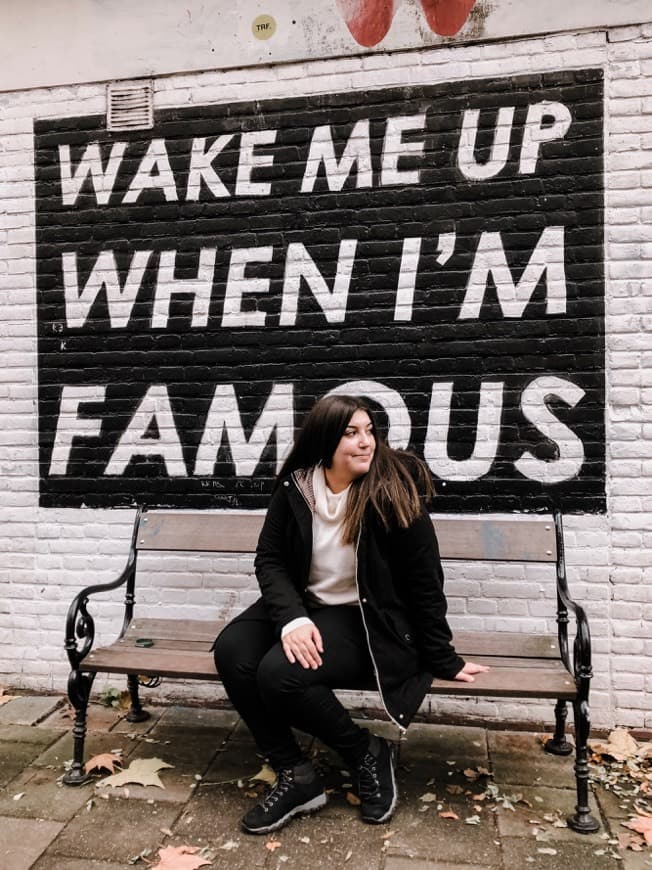 Lugar WAKE ME UP WHEN I'M FAMOUS Bench