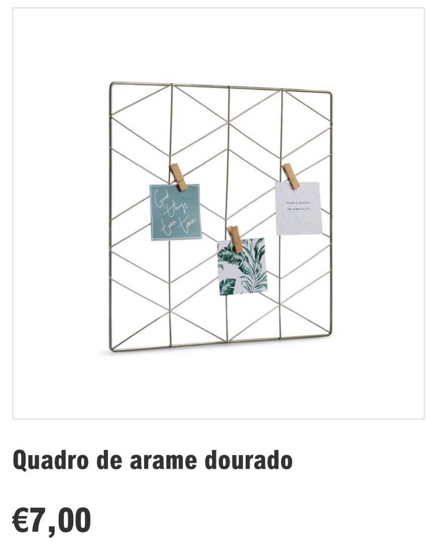 Moda Quadro de arame 