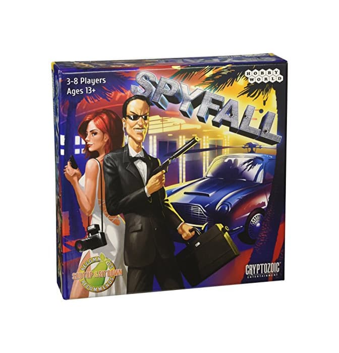 Product Cryptozoic Spyfall Juego de Cartas *Edición Inglés*