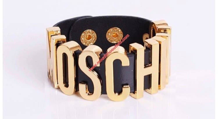 Moda Moschino Logo Letter Bracelets 