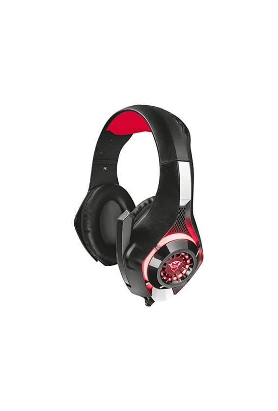 Electronic Trust GXT 313 Nero - Auriculares Gaming con micrófono con iluminación