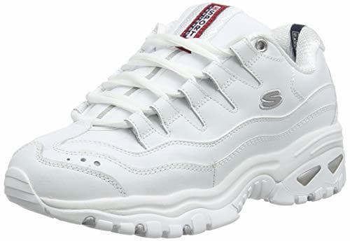 Moda Skechers SPORT - ENERGY, Women's Low Top Trainers,White