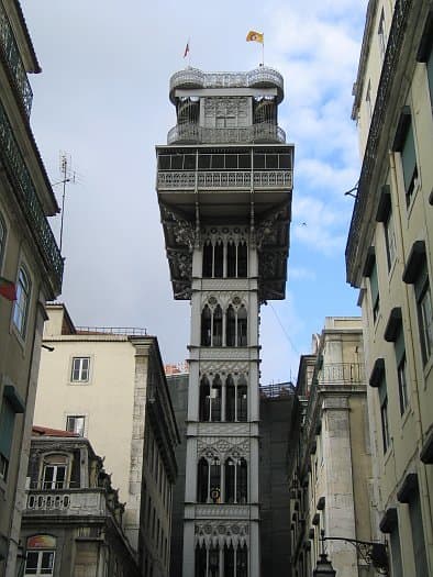 Lugar Elevador de Santa Justa