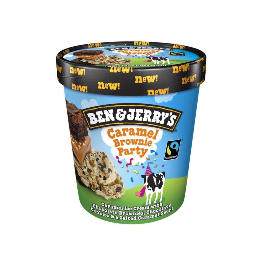 Product Ben & Jerry's gelado Caramelo Brownie 