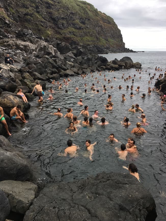 Place Ponta Da Ferraria natural swimming pool