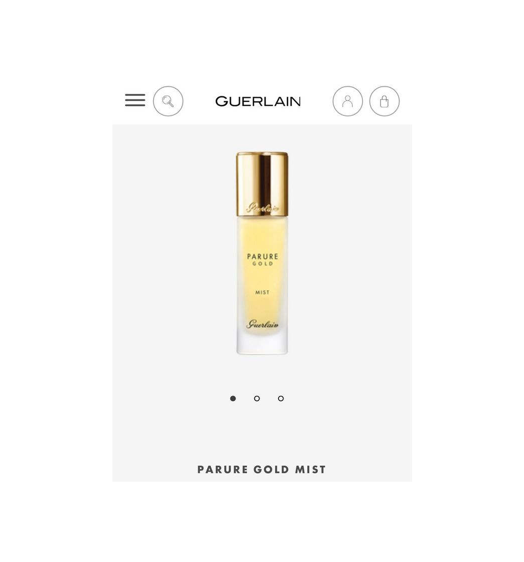 Product Parure Gold Mist ⋅ Bruma fijadora ⋅ GUERLAIN