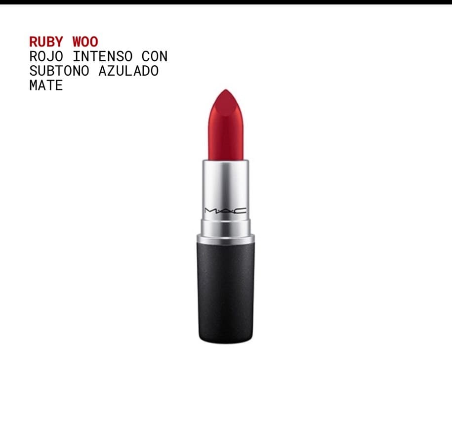 Producto Ruby woo 