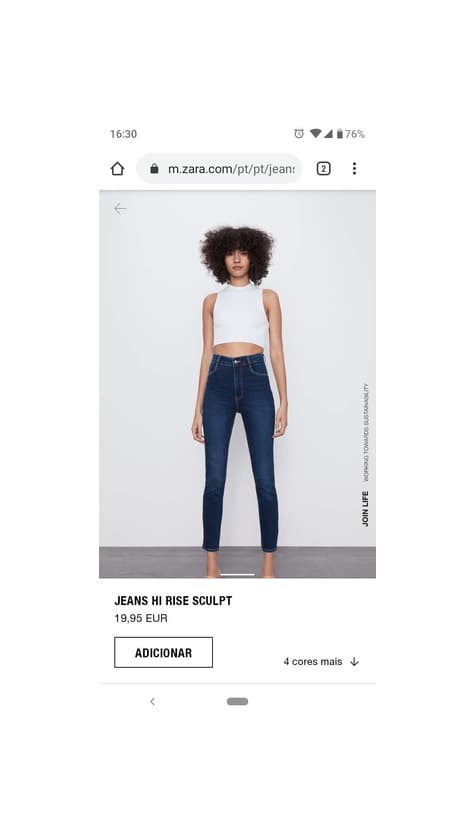 Producto Jeans Hi Rise Sculpt