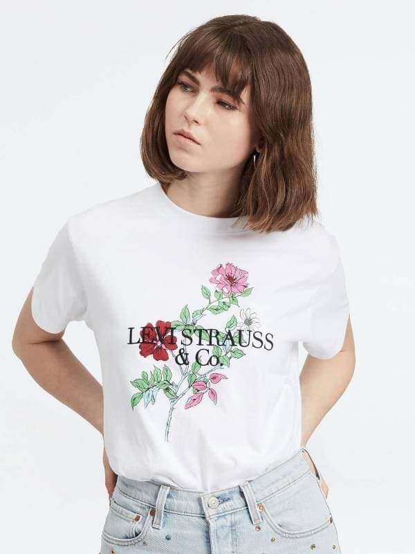 Moda T-shirt estampada Levi's