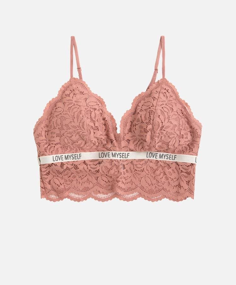 Moda Bralette triangular Oysho