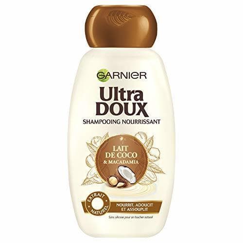 Beauty Garnier Ultra Doux Champú de Leche de Coco Macadamia 250 ml - juego de 4