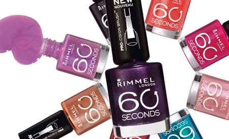 Fashion Vernizes rimmel 60seconds