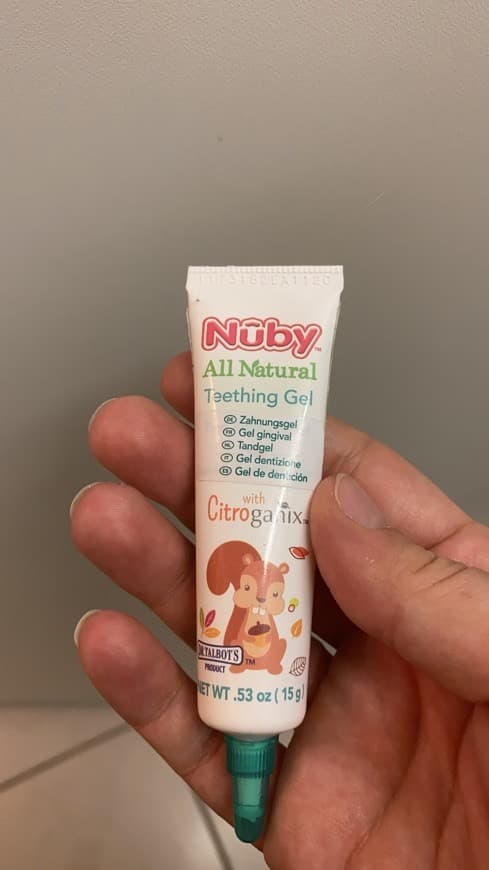 Product Gel para gengiva e chupeta para morder