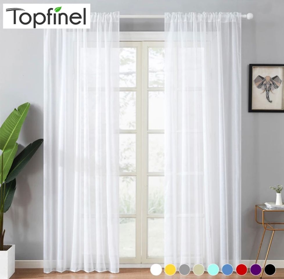 Moda Cortinas para quarto em branco